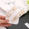 2019 New style hair clips for cute girls, one-piece clips, ins pearl influencers, transparent hair clips and bangs clips custom-made Specification image
